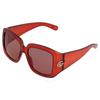 Gucci Grey Square Ladies Sunglasses Gg1402s 003 55