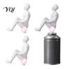 3D Printed Can Nozzle 1/2Pcs Human Body Spray Nozzle, Men Decorative Bottle Accessory Tip for Bottle, Reusable Squirter Attachment Replacement