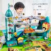 Zmart Toy Car Truck Lion Theme Model Car Miniature Car Track Lion Slope Toy Gravity Driving Battery-Free 3D Track Automatic Driving Educational Toy fo