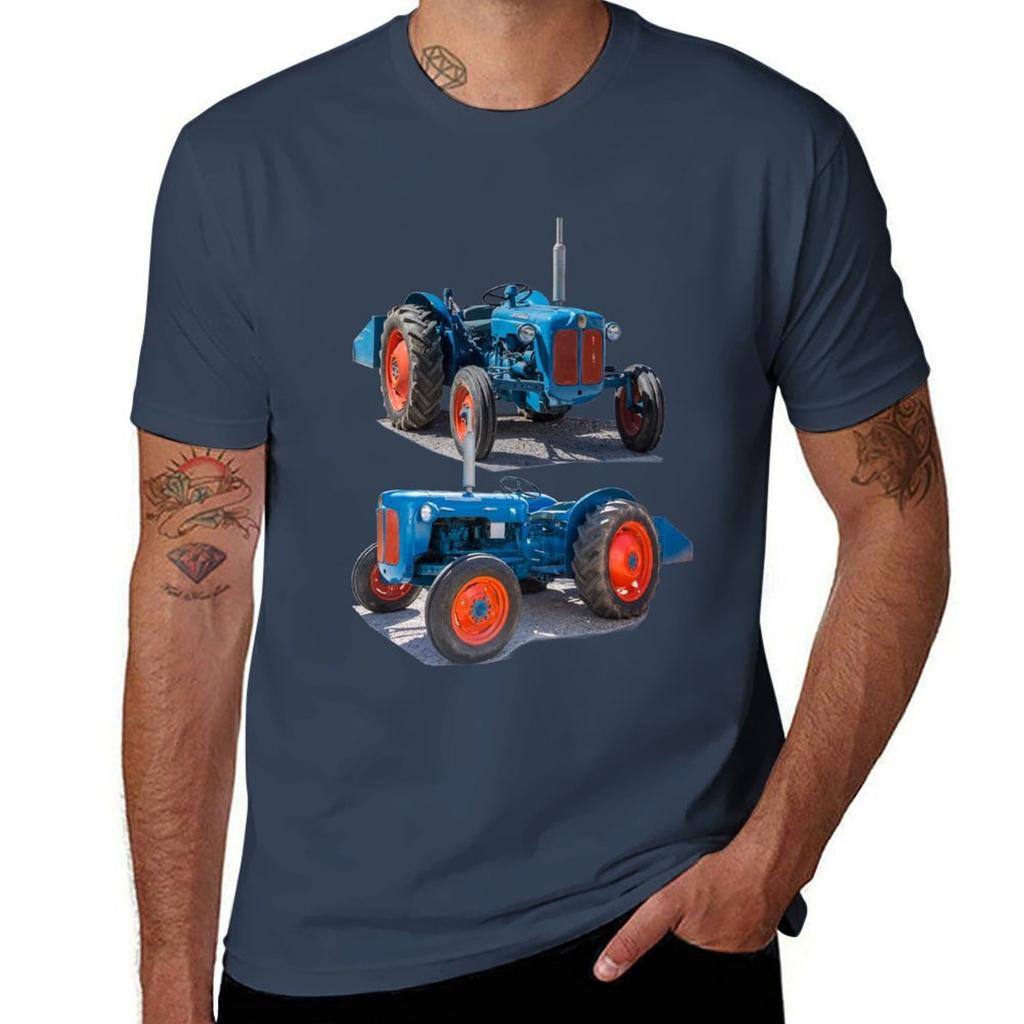 Fordson Dexta Tractor Tshirt Water Resistant Casual Tshirt