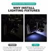 1/2 PCs Car Door Lights LED Welcome Light Magnetic Control USB Charging Auto Open Door Safe Anti-collision Emergency Signal Lamp
