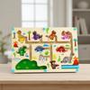Wooden Board Magnetic Maze Toy Color Sorting Number Maze Toy  Puzzle Practice