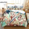 3D Printed Dr.Stone Senku Bedding Set Boys Girls Twin Queen Size Duvet Cover Pillowcase Bed Kids Adult Home Textileextile
