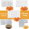 Силиконовая форма в виде сот, форма для шоколада своими руками, французская выпечка, кружевное украшение, сетчатая форма для мусса, форма для торта, подставка для помадки, кружевная подушка