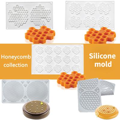 Силиконовая форма в виде сот, форма для шоколада своими руками, французская выпечка, кружевное украшение, сетчатая форма для мусса, форма для торта, подставка для помадки, кружевная подушка