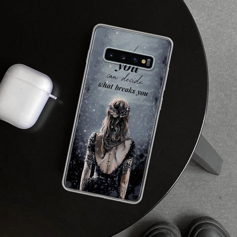 Чехол для телефона «Двор тумана и ярости» для Samsung Galaxy S26 S25 Edge S24 S23 Ultra S22 Plus S21 FE S20 + Художественный Индивидуальный Веселый