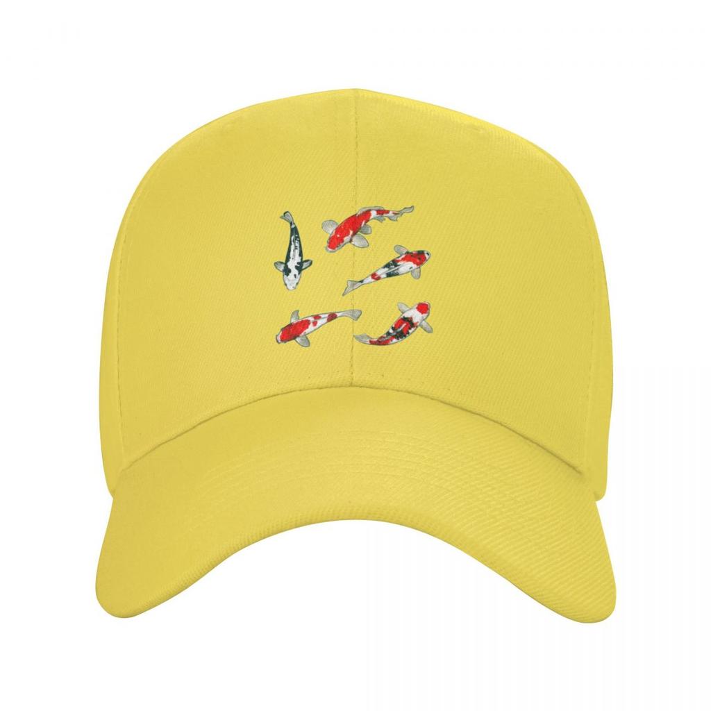 Le ballet des carpes koi Cap Baseball Cap anime Woman cap Unisex's