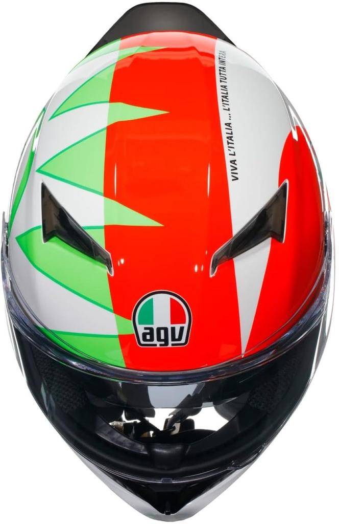 AGV Motorcycle Helmet Full Face K3 ROSSI MUGELLO 2018 Mugello S Size (Rossi 2018) (55-56cm) 18381007005-S