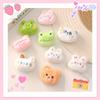 Bear Clothes Badge Pins Cute Backpacks Pendant Decoration Accessories Plush Brooch  Girl