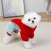 Модный зимний комбинезон для домашних животных, одежда для маленьких собак, теплый флисовый щенок, кошачье пальто, одежда для собак на четырех лапах, пижама для домашнего животного чихуахуа