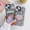 Силиконовый чехол с лазерным сердечком для Xiaomi Redmi Note 12 11 Samsung A54 A24 A14 Oppo A78 A58 A38 Tecno Spark 10 30C Funda Нарисованная крышка Мягкий ТПУ бампер
