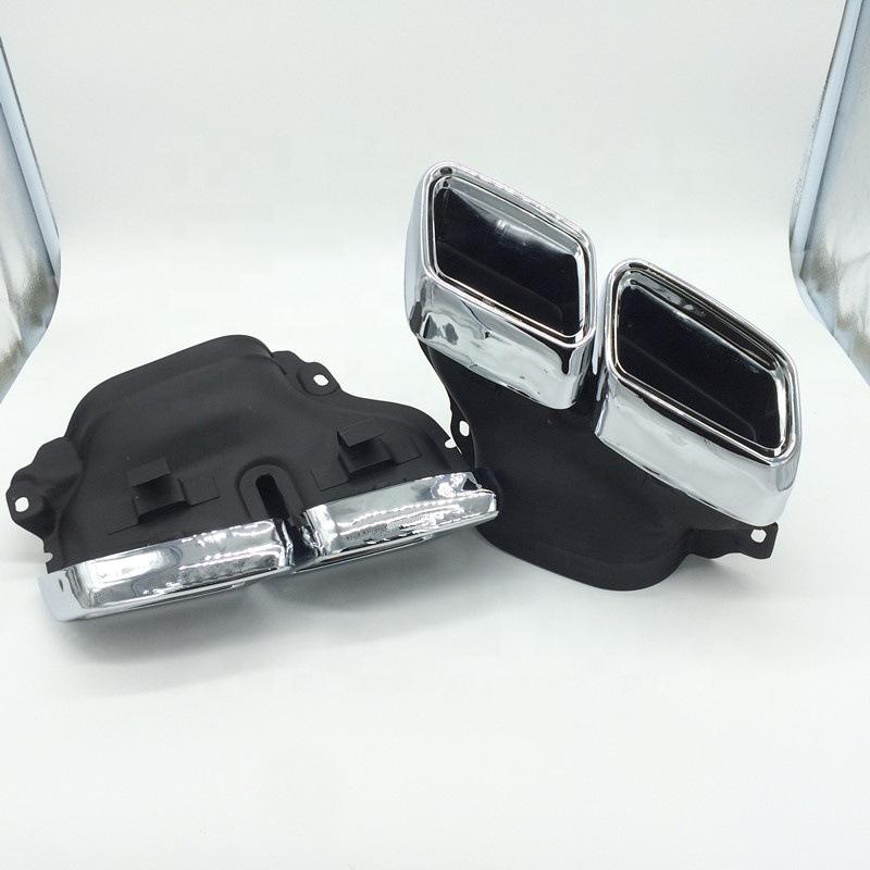 Stainless Steel Exhaust Muffler Tailpipe for Mercedes W205/W212/W213/E63/S65