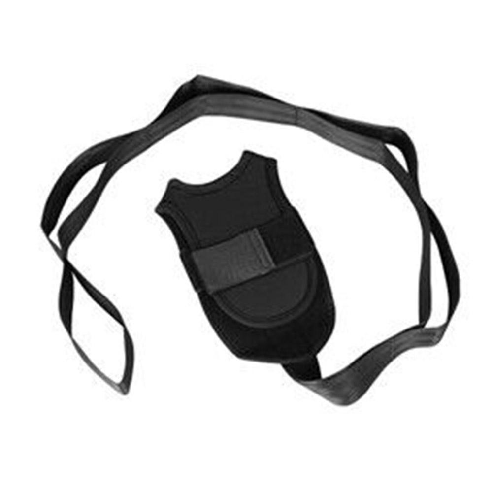 Yoga Stretching Band Black Tension Band Auxiliary Ankle Foot Yoga Fitness With Rope Stretch Leg Training Stretcher Band D4K5