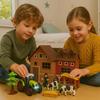 Jouet - SHOP-STORY - Mon Coffret de la Ferme - 12 Pièces - Tracteur Sonore et Lumineux - Dès 3 Ans