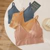 CINOON 3Pcs/Lot Women Bra Set Sexy Seamless Thong Low Waist Panties Wire Free Bra Bralette Lingerie Brassiere Female Underwear Set