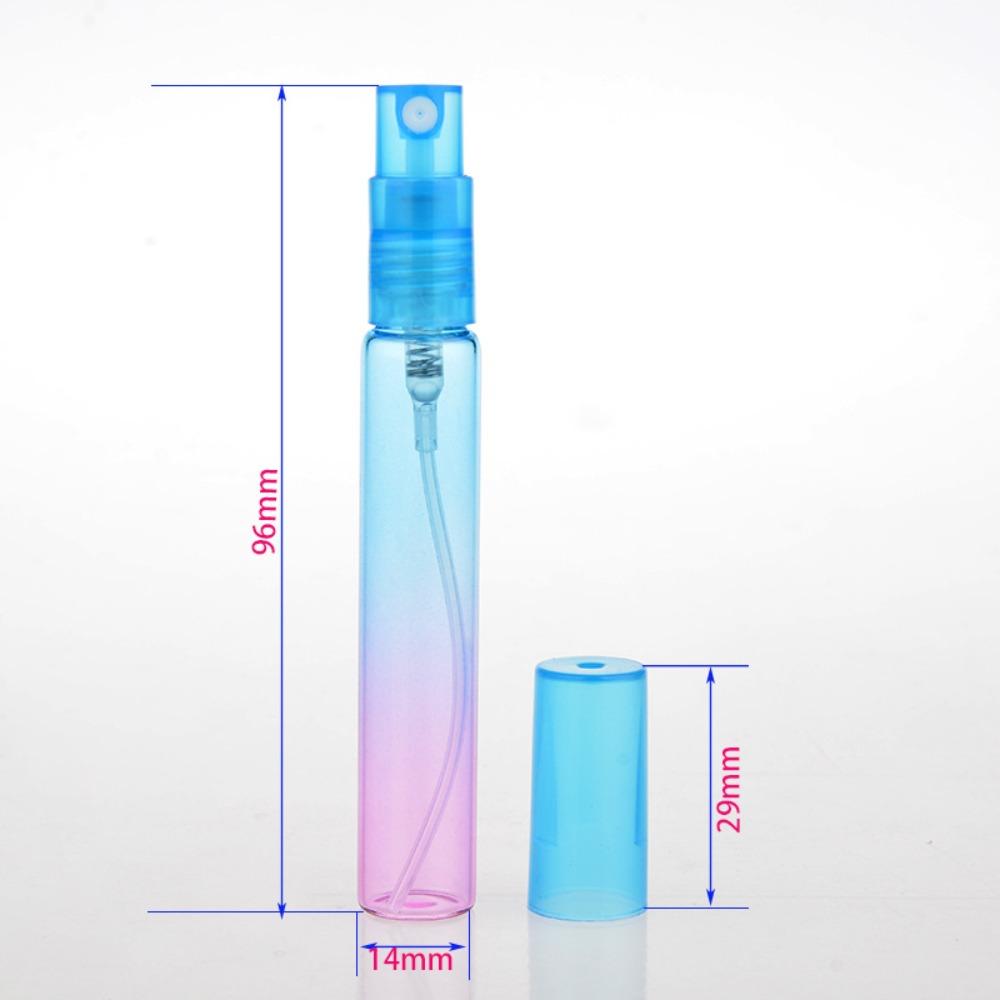 6PCS Plastic Perfume Atomizer Bottles 8ML Empty Cosmetic Containers For Travel