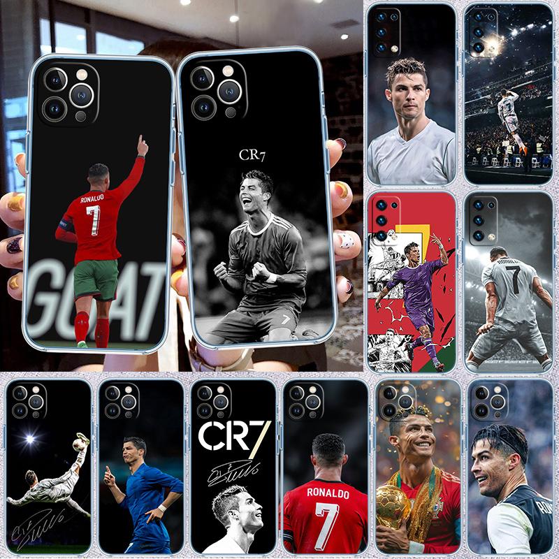 Прозрачный чехол C-cr7 для Samsung Galaxy A04 A04S A14 A23 A34 A54 M23 M33 M52 M53