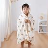 Soft Baby Gauze Bath Towel Four Layer Infant Bathrobe Sleeping Wrap Hooded Bathrobe Children