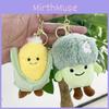 Shaped Plant Whimsical Plush Keychains In Broccoli Cabbage Corn And Bamboo Shoot For Ages All