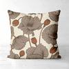 Pieces Vintage Poppy Floral Print Throw Pillow Covers Pattern Cushion Cover Suitable for Sofa Bedroom Car Pillow Cover