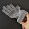 Cool Stretch Sunscreen Driving Mittens Open/Half Fingers Sun Protection Anti-Slip Fishing Gloves
