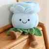 22cm Cartoon With Legs Rose Flower Plush Doll Pink Blue White Rose Plant Potted Plush Toy Home Decoration Gift For Children