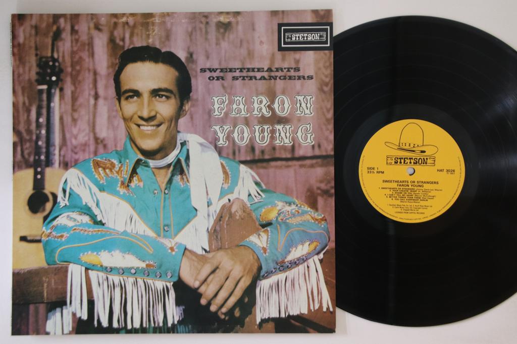 Виниловая пластинка FARON YOUNG - Sweethearts Or Strangers HAT3026 STETSON UK Кантри Б/У