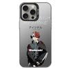 Silver Cross-Border Anime Handsome Guy IMD Mobile Phone Case for iPhone 15/14/13/11/8.