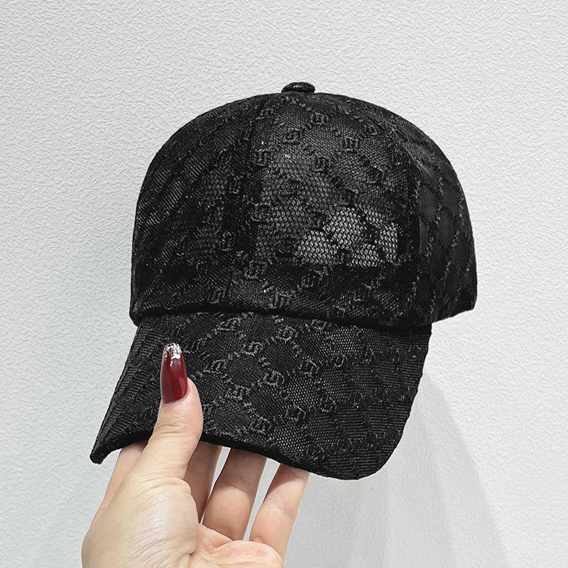Шикарная дышащая сетчатая бейсболка - регулируемая солнцезащитная шляпа для женщин, идеально подходит для весны и лета