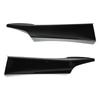 2 Pcs Front Bumper Lip Spoiler Kit Glossy Black Side Splitter Diffuser for 1 Series F20 F21