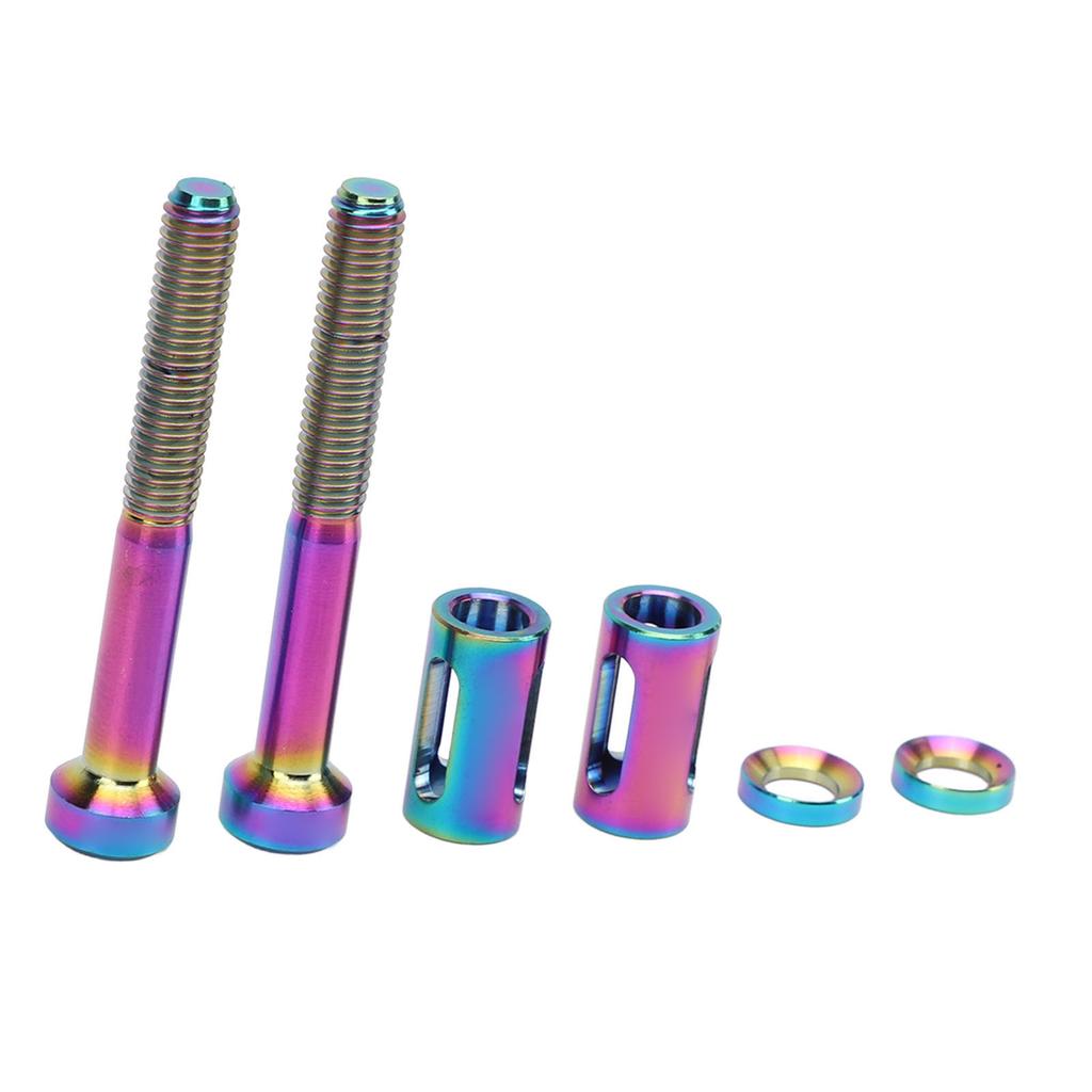 Bike Computer Mount Extension Screw Secure Connection Ti Alloy Colorful Lightweight Universal Fit Fo