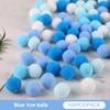 100 Pcs/Lot Macaron Pompom Fluffy Ball 10Mm Coloful Plush Ball Handmade Craft Diy Decor Toy Hairband Material Accessories