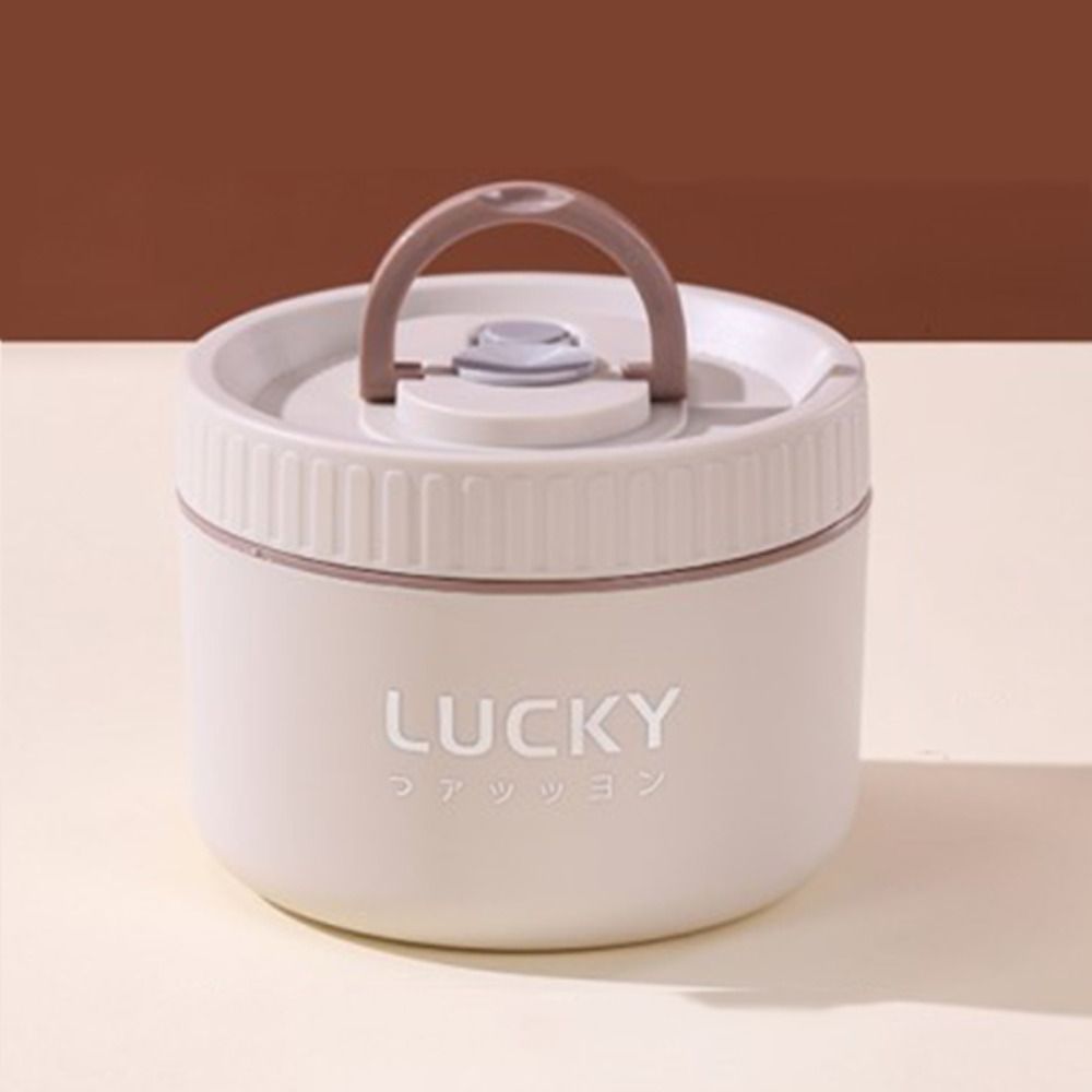 Столовая посуда из нержавеющей стали термоконтейнер для ланча двухслойный штабелируемый пищевой контейнер герметичная миска для супа в микроволновой печи офисный работник