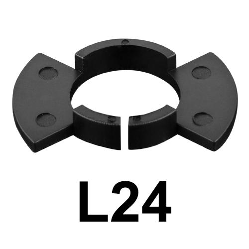 2 шт. H7 светодиодный адаптер для фар H1 H7 цоколь лампы фиксатор зажимы держатель автомобильная розетка база для Ford VW BMW Honda