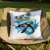 Watercolor Sea Turtle Cushion Cover Soft Reversible Durable Pillow Cover MultiScene Use for Home Car Daily Comfort
