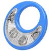 Hand Tambourine Children Teaching Aid Percussion Musical Instrument Toy Blue for Kid
