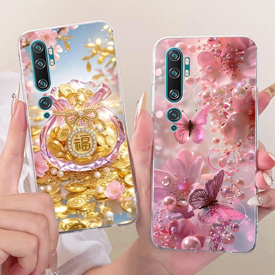 Чехол для Xiaomi Mi CC9 Pro Mi Note 10 Pro Стильный Расписной Чехол Мягкий Силиконовый Чехол для Телефона Для Xiaomi Mi Note 10 Pro CC9Pro Fundas