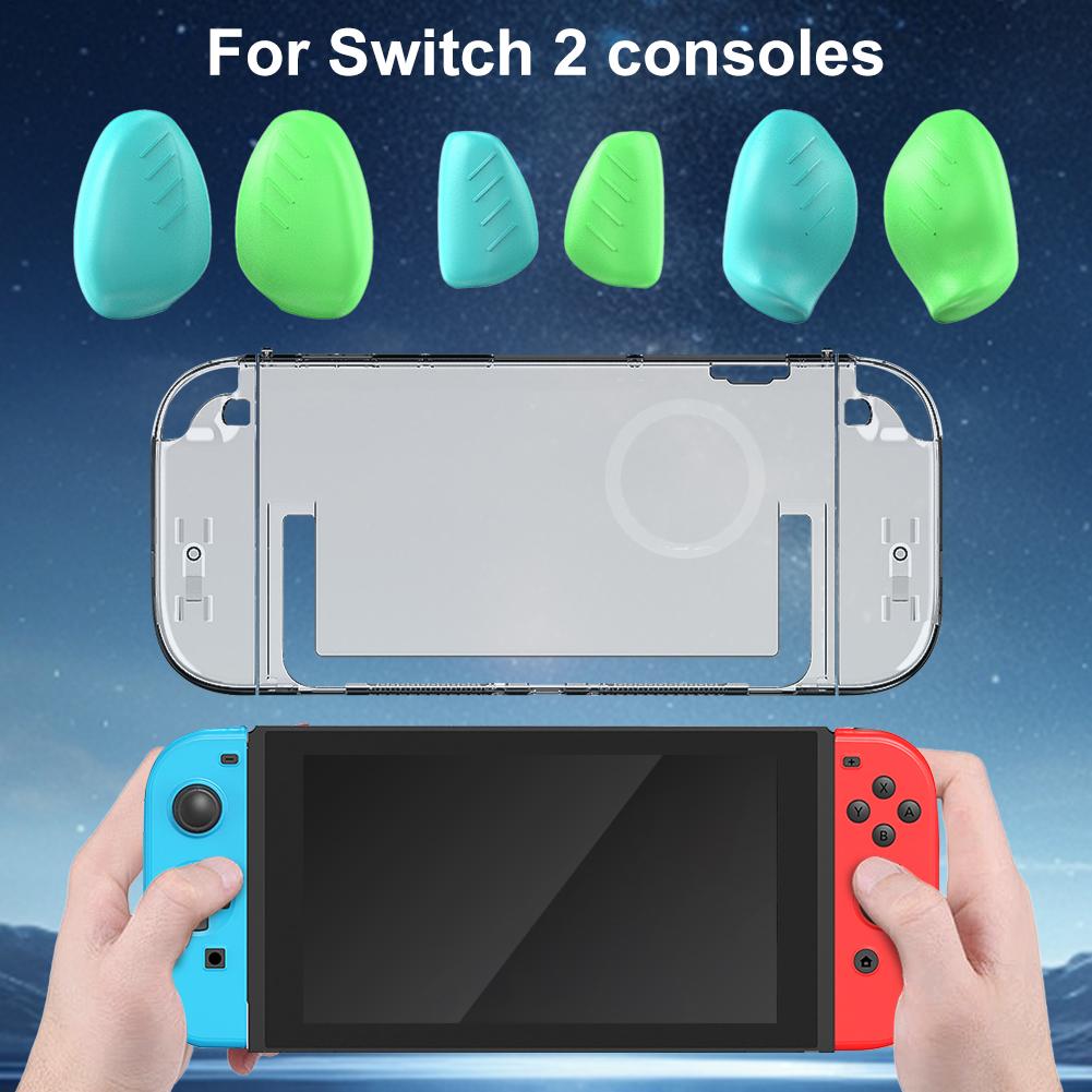 Ударопрочный защитный чехол со сменной эргономичной рукояткой, противоцарапающаяся накладка-скин для аксессуаров Nintendo Switch2