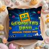 G-Geometry Dash V-Видео Наволочка Короткий Плюш Двусторонняя Печать Домашняя Машинная Стирка в Теплой Воде Зимняя Наволочка