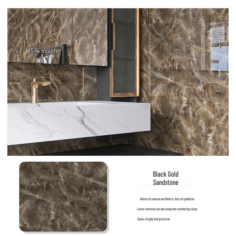 Самоклеящиеся водонепроницаемые утолщенные наклейки для плитки на стену и столешницу для кухни и домашнего декора