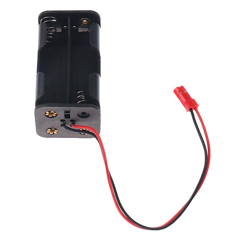 Rc 4 X Aa Battery Holder With Futaba Plug For Receiver Cars Planes Boats Durable