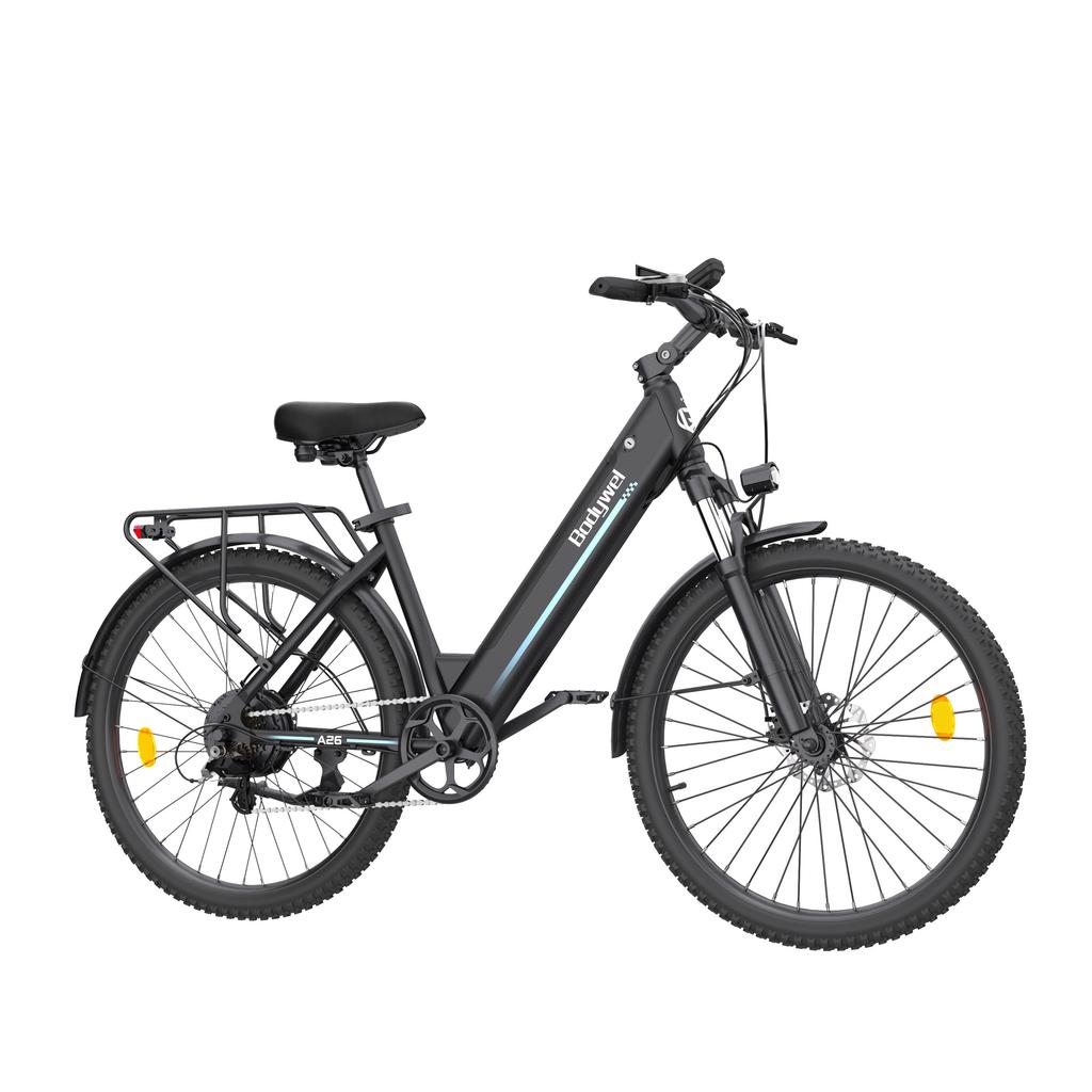 Bodywel A26 Electric Bike for Urban Commuting,36V 13.5Ah Removable Battery