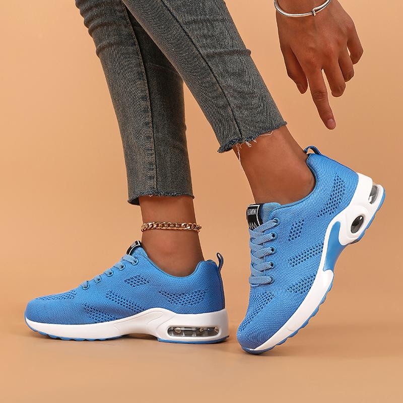 Женские кроссовки на платформе Trend Mesh Casual Sports Shoes Anti Slip Lightweight Tennis Airful Hiking Running Shoes