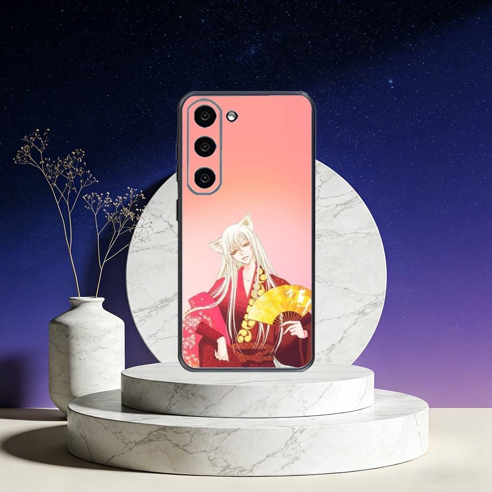 Чехол для телефона с рисунком Томоэ и Камисама из аниме Для Samsung Galaxy A73, A72, A71, A70, A53, A52, A51, Другие Мягкий черный чехол