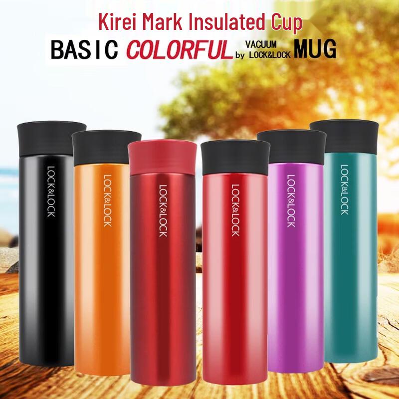 LOCK&LOCK 304 Stainless Steel Vacuum Portable Mug