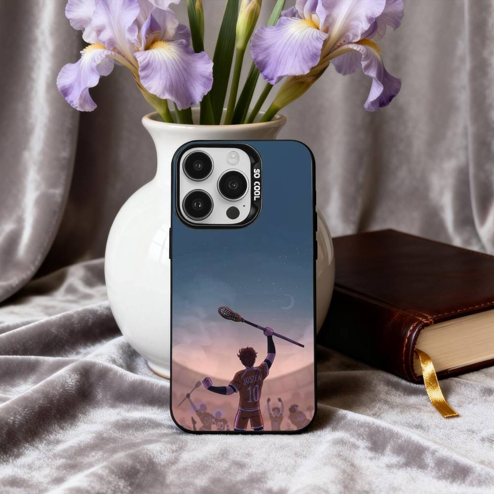 Чехол для телефона T-The F-Foxhole C-Court AFTG для iPhone 17, 16, 15, 14, 13, 12, 11 Plus, Pro Max, черный, серебристый (Candy silver).