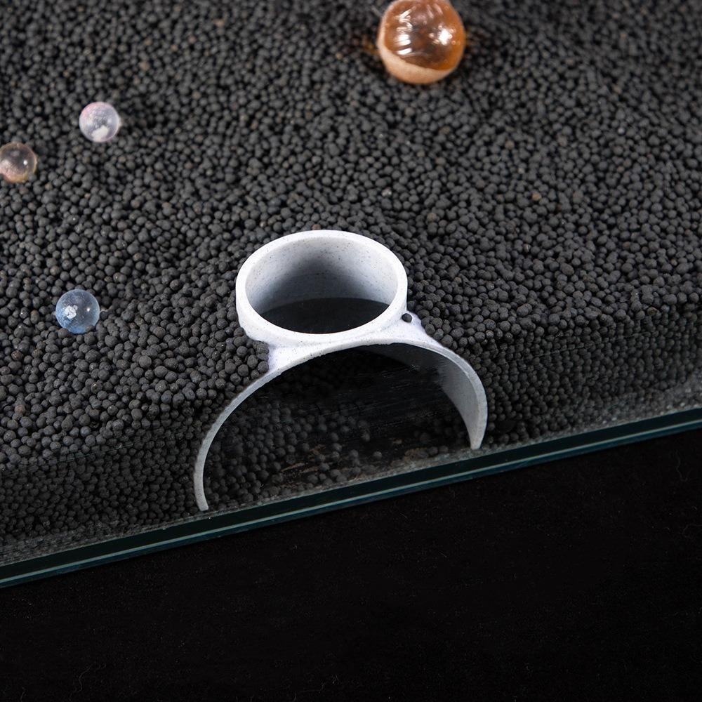 Decorative Aquarium Underground Tunnel 3D Print Betta Shrimp Tunnel Fish Breeding Nest  Fish Tank