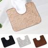 Набор нескользящих ковриков для ванной Современный коврик на крышку унитаза Коврики Новые ковры для ванной Комната для умывания