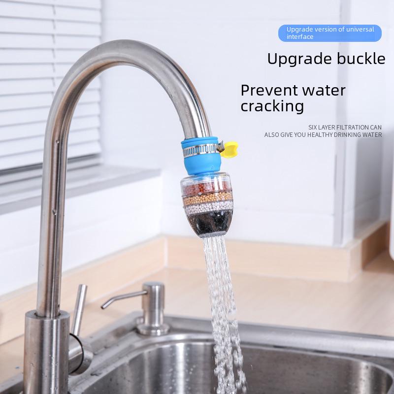 Универсальный кухонный кран, фильтр для очистки воды и брызгозащищенный душ
