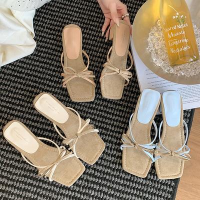 Мода Новый Стиль Популярные Женские Тапочки Повседневные Пантофли Резиновые Шлепанцы Низкие Роскошные Летние Балетки Римские Сандалии Женские Модные Тапочки